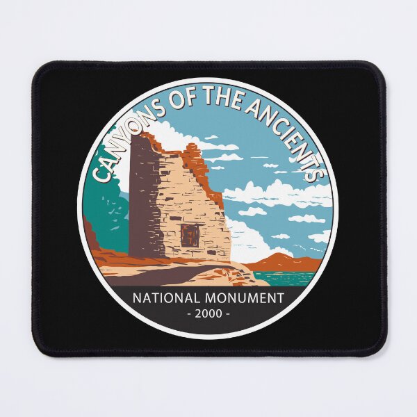 Item preview, Canyons of the Ancients National Monument Colorado Circle designed and sold by KrisSidDesigns.