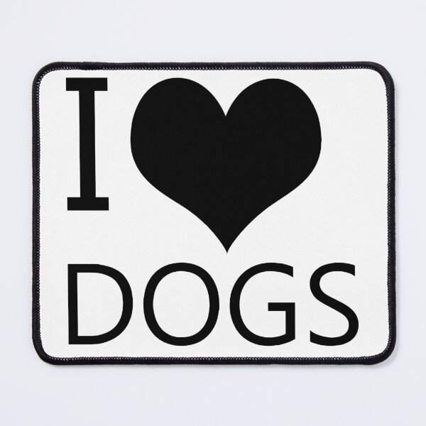 Item preview, I Heart Dogs, I Love Dogs designed and sold by tribbledesign.