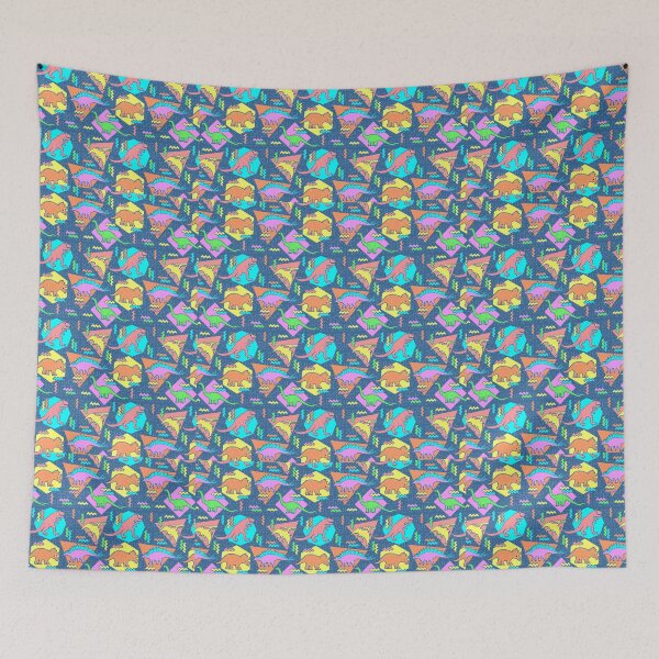 Item preview, Nineties Dinosaurs Pattern designed and sold by chobopop.