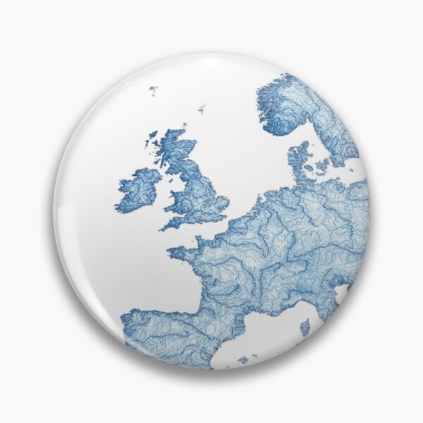 Item preview, Rivers of Europe designed and sold by Karol Majewski.