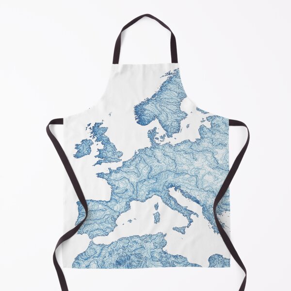Item preview, Rivers of Europe designed and sold by Karol Majewski.