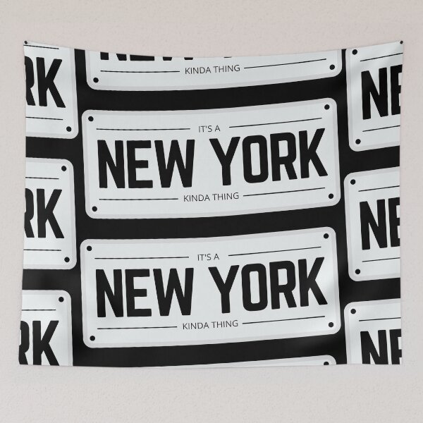 Item preview, Its a NEW YORK kinda thing number plate  designed and sold by 133DandC.