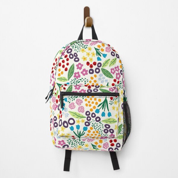 Item preview, Colorful ditzy floral pattern designed and sold by Quick Brown Fox Canada.