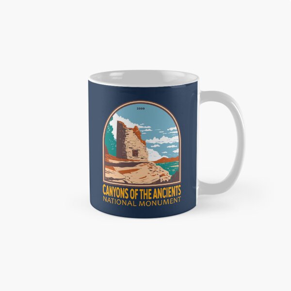 Item preview, Canyons of the Ancients National Monument Colorado Emblem designed and sold by KrisSidDesigns.