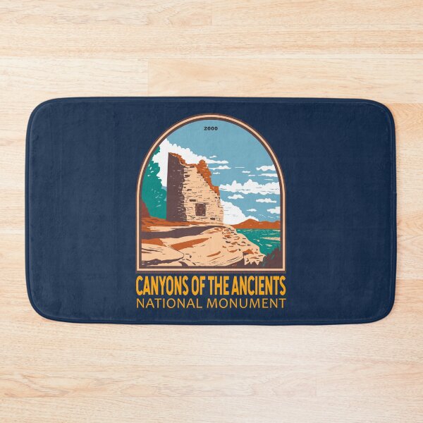 Item preview, Canyons of the Ancients National Monument Colorado Emblem designed and sold by KrisSidDesigns.