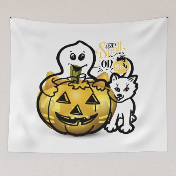 Item preview, Cute Cat Halloween, Happy Halloween designed and sold by danaJG.