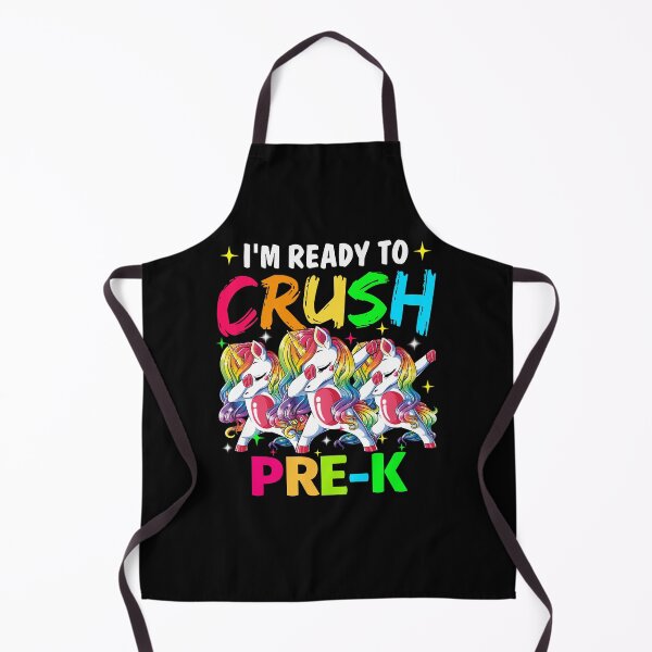 Item preview, I'm Ready to Crush Pre-k Kids Back To School Unicorn designed and sold by decentwearstore.