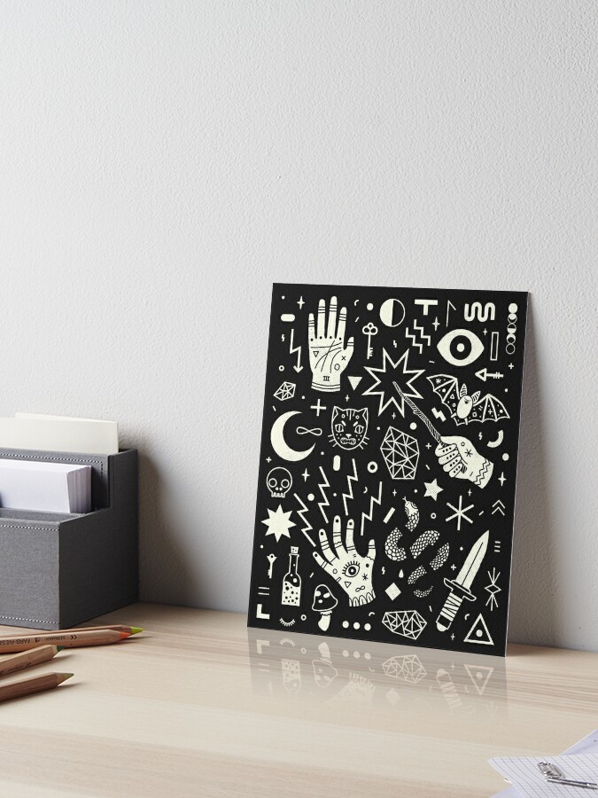 Thumbnail 1 of 2, Art Board Print, Witchcraft designed and sold by Camille Chew.