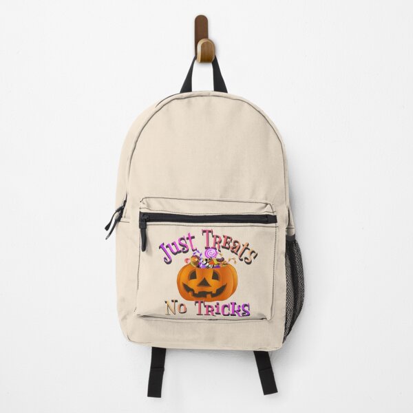 Item preview, Candy Color Just Treats No tricks, Fun Pumpkin Full Of Candy And Sweets Design To Wear On Halloween designed and sold by TrulyEpoque.