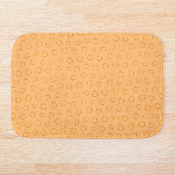 Aperçu de l'œuvre Motif de rayons circulaires orange créée et vendue par Calislahn.
