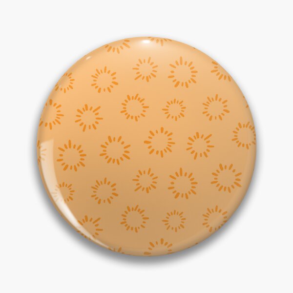 Artikelvorschau, Orange Kreisstrahlen-Muster entworfen und verkauft von Calislahn.