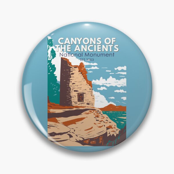 Item preview, Canyons of the Ancients National Monument Colorado Vintage designed and sold by KrisSidDesigns.