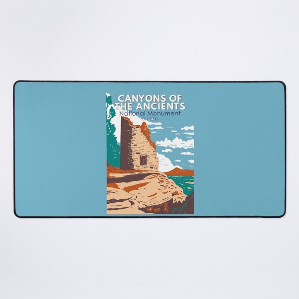 Item preview, Canyons of the Ancients National Monument Colorado Vintage designed and sold by KrisSidDesigns.
