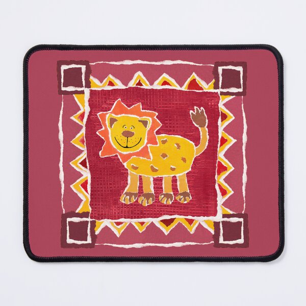 Item preview, Lion Collage Print 1 designed and sold by Helen McCartney Designs.