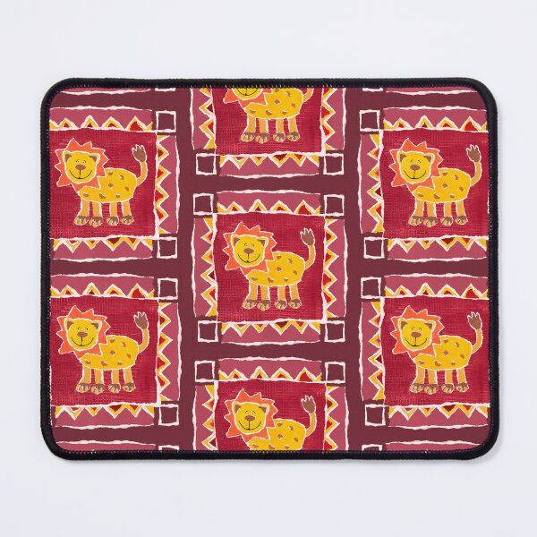 Item preview, Lion Collage Print 2 designed and sold by Helen McCartney Designs.