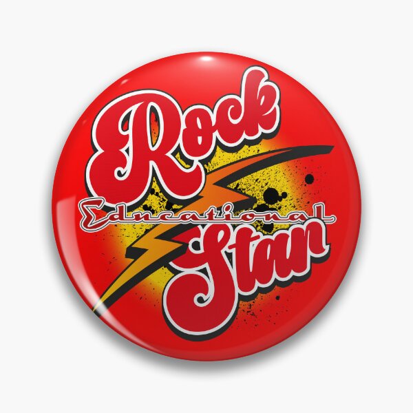 Item preview, Educational Rock Star - Teacher  designed and sold by CandOCreative.