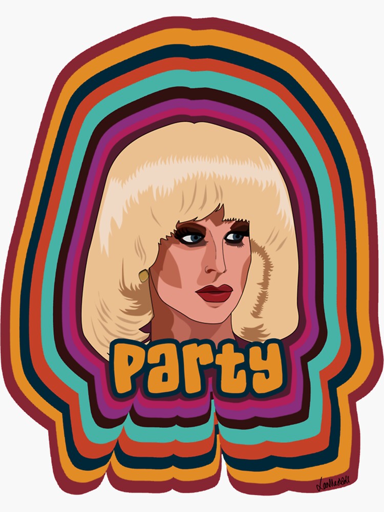 Katya - Metal Wrapping paper sheets – dragqueenmerch