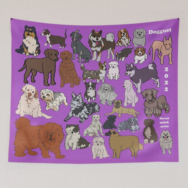 Item preview, Doggust 2022 complete month designed and sold by Nevermind-artss.
