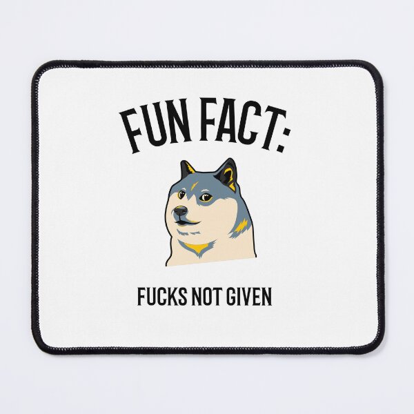 Item preview, Fun Fact Dawg don't Care, Willow Days designed and sold by avit1.