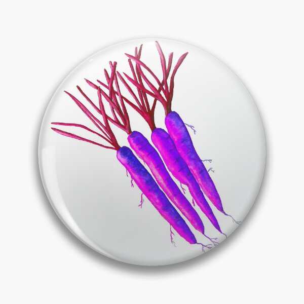 Item preview, Purple Carrots - Diagonal designed and sold by LouiseRossArt.