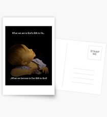 Our Gift to God Postcards