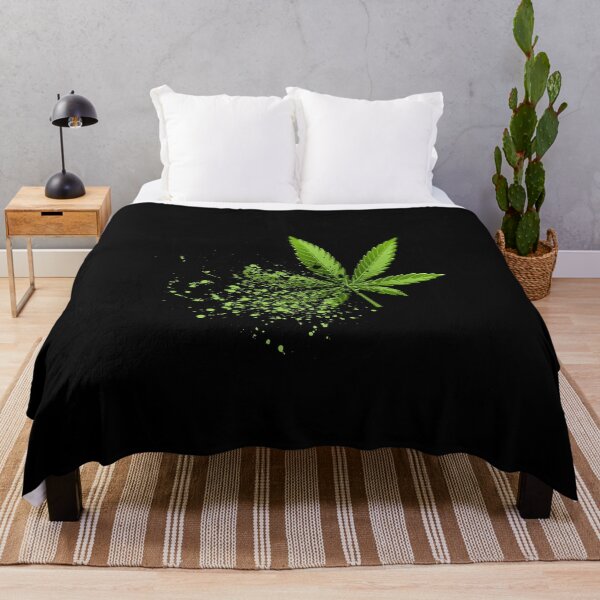 Item preview, Weed leaf Marijuana Cannabis splash effect designed and sold by ALLURE-minimal.