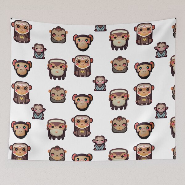 Item preview, cute monkey animals designed and sold by ShopThousand.