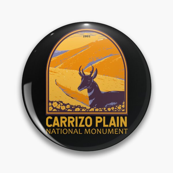 Item preview, Carrizo Plain National Monument California Emblem designed and sold by KrisSidDesigns.