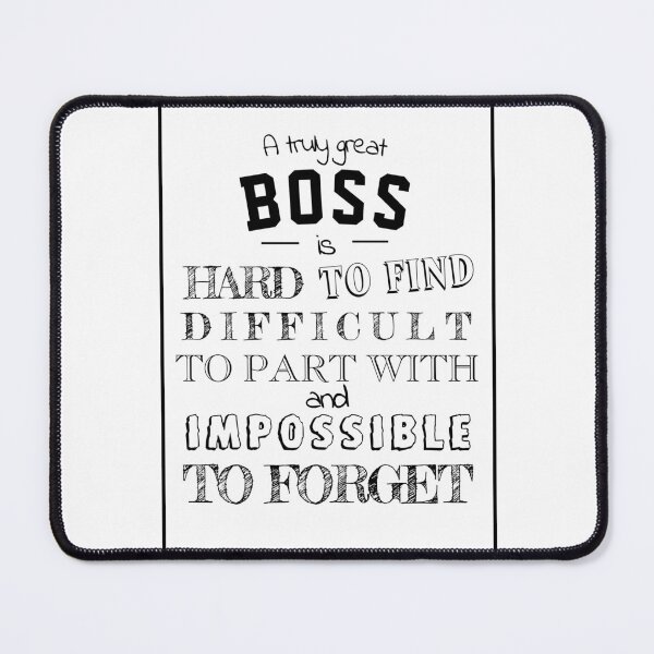 Item preview, Great Boss Man Farewell for boss quote Gift for boss appreciation thank you for him designed and sold by tanabe.