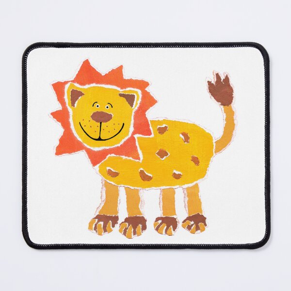 Item preview, Lion Collage Print 7 designed and sold by Helen McCartney Designs.