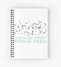 Cuaderno de espiral Aves Coldplay