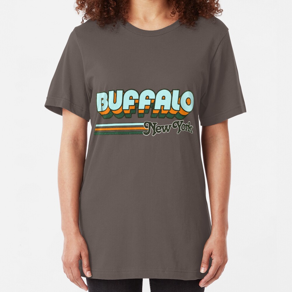 Buffalo, NY | City Stripes Slim Fit T-Shirt