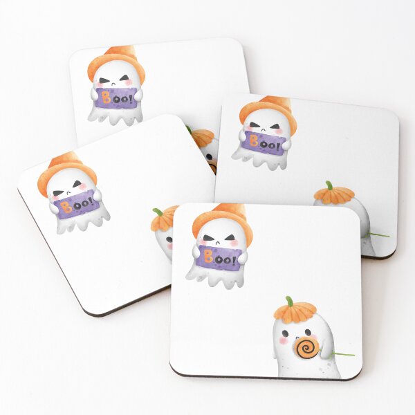 Item preview, Spooky Ghost Halloween Set Pack Pumpkin designed and sold by my-pro-designer.