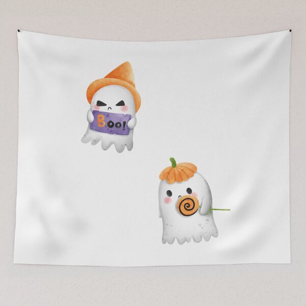 Item preview, Spooky Ghost Halloween Set Pack Pumpkin designed and sold by my-pro-designer.