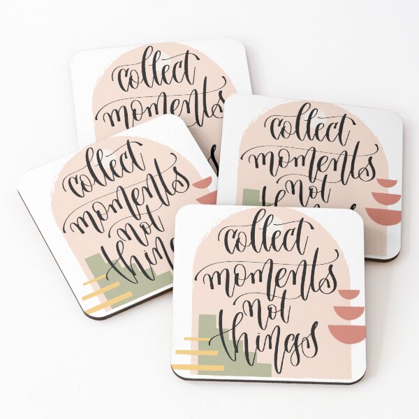 Item preview, Boho Collect Moments not things motivational sayings success quote life designed and sold by Carmen Gomez.