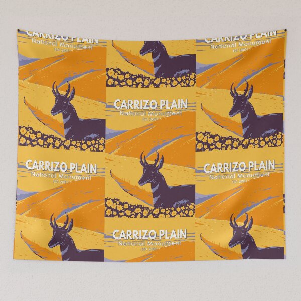 Item preview, Carrizo Plain National Monument California Vintage designed and sold by KrisSidDesigns.