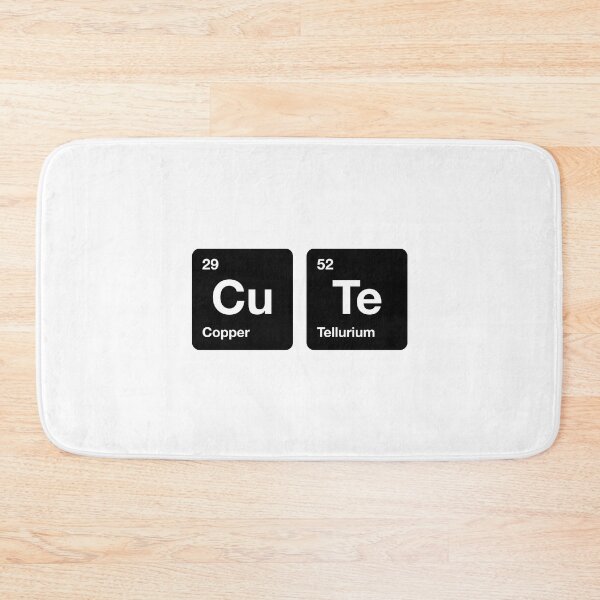 Item preview, Cute Periodic Table Elements (Inverted) designed and sold by science-gifts.