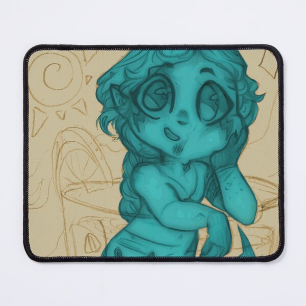 Item preview, Chibi Merman in a lemonade glass designed and sold by Furiarossa.