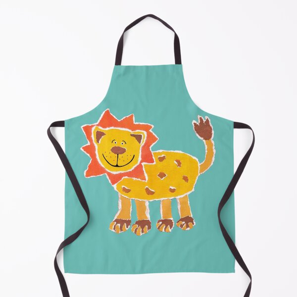 Item preview, Lion Collage Print 9 designed and sold by Helen McCartney Designs.