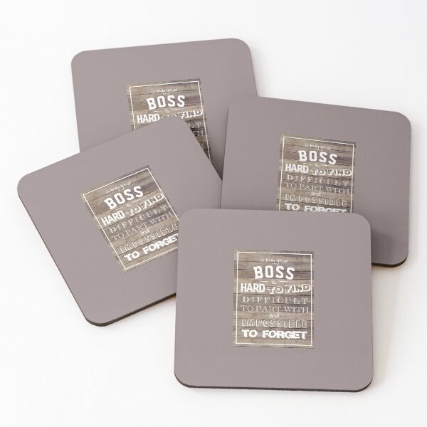 Item preview, A truly great boss is hard to find Great Boss Man Farewell for boss quote Gift for boss appreciation thank you for him designed and sold by tanabe.