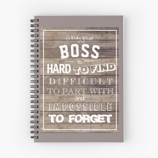 Item preview, A truly great boss is hard to find Great Boss Man Farewell for boss quote Gift for boss appreciation thank you for him designed and sold by Instant Printing.
