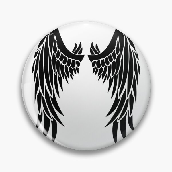 Item preview, wing, bird wing, two wings, black, strength, freedom, feathers, charisma, fly designed and sold by AlA2 3MER.