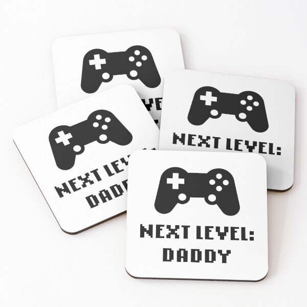 Item preview, Next Level: Daddy (Dad / Expectant Father / Black) designed and sold by MrFaulbaum.