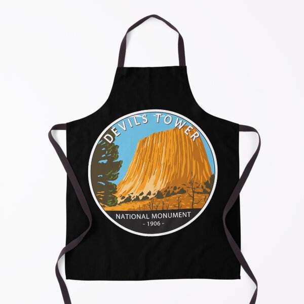 Item preview, Devils Tower National Monument Wyoming Circle designed and sold by KrisSidDesigns.
