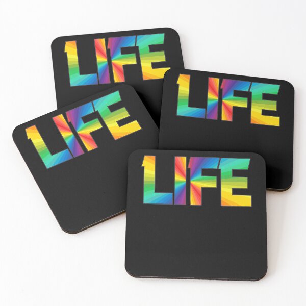 Item preview, Colorful Life Word Art Design Simple Word Trendy Life Design To Testify The Word Pun Typography designed and sold by Countrysmart.