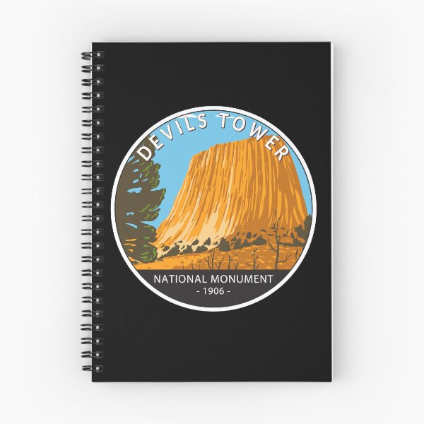 Item preview, Devils Tower National Monument Wyoming Circle designed and sold by KrisSidDesigns.