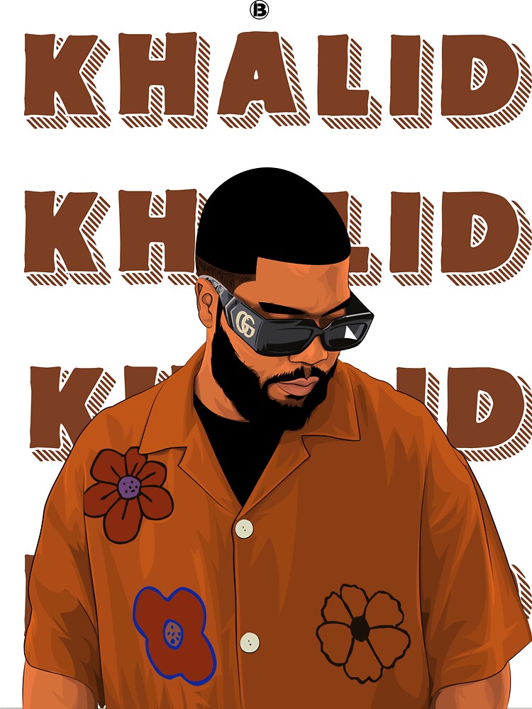 "Khalid" Sticker For Sale By Khenzie07 | Redbubble