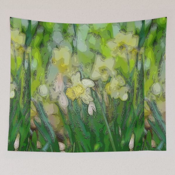 Item preview, Bright and  Beautiful Daffodil - Abstract designed and sold by imaginethis.