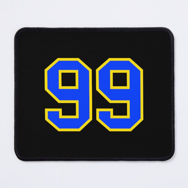 Item preview, Sports Jersey Blue Yellow Number 99 Classic T-Shirt designed and sold by gertieemeliame.