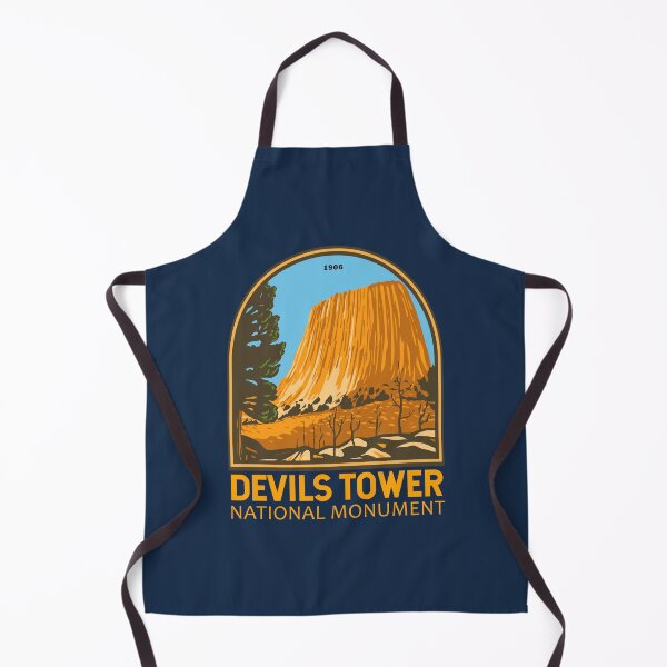 Item preview, Devils Tower National Monument Wyoming Emblem designed and sold by KrisSidDesigns.